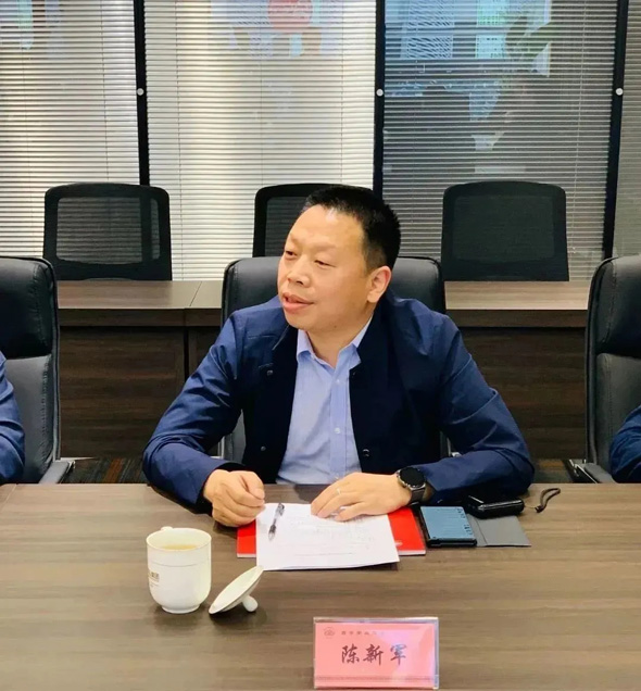 安康市委常委、副市長(zhǎng)陳暉一行蒞臨西安安康商會(huì)調(diào)研指導(dǎo)