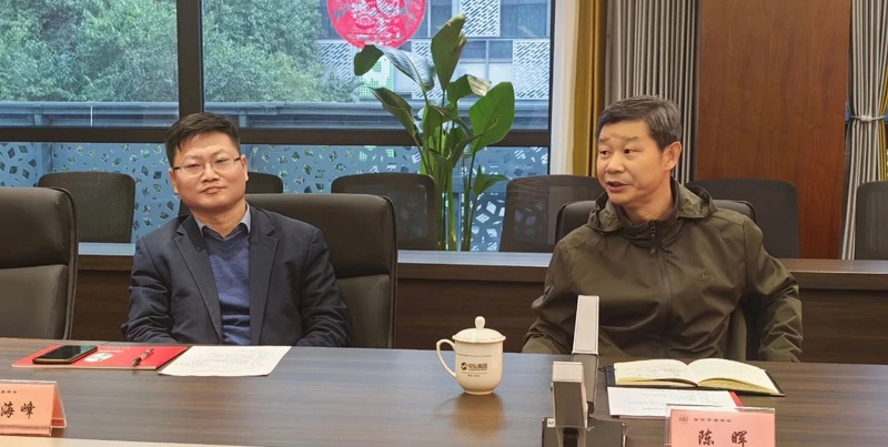 安康市委常委、副市長(zhǎng)陳暉一行蒞臨西安安康商會(huì)調(diào)研指導(dǎo)